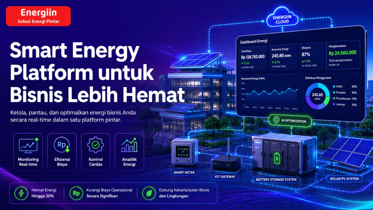 Smart Energy Platform untuk Bisnis Lebih Hemat